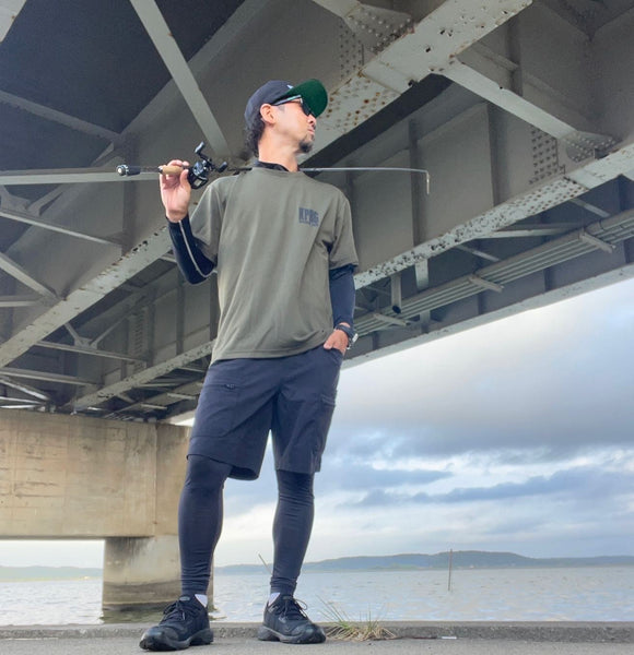 "KPRG TREBLE" FISHING専用DRY T-shirt【KDT23_003】