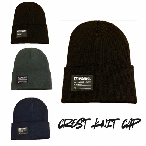 crest knit cap【KKC22_001】