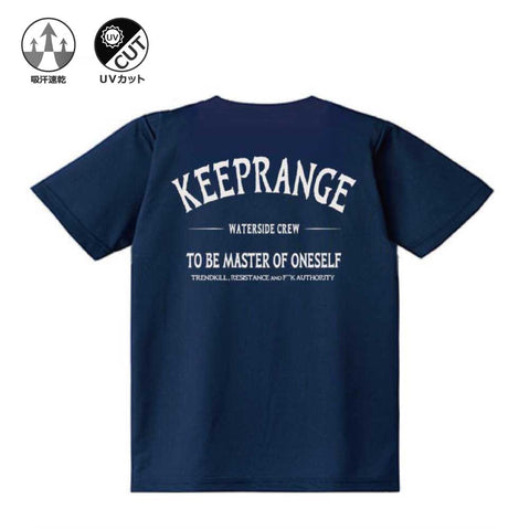 KEEPRANGE BACKCREST FISHING専用DRY T-shirt【KDT24_001】