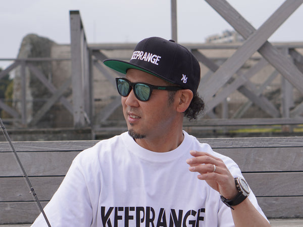 KEEPRANGE CREST FLAT VISOR CAP 【KC22_001】