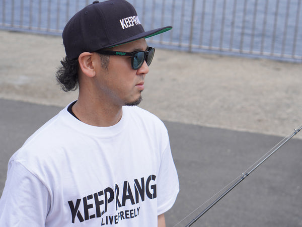 KEEPRANGE CREST FLAT VISOR CAP 【KC22_001】