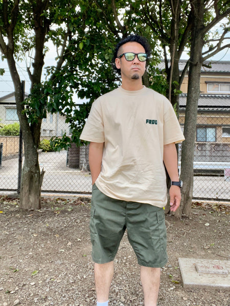 FROG PATTERN S/S T-shirt 【KT22_009】