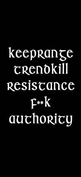 KRG Resistance S/S T-shirt 【KT23_004】