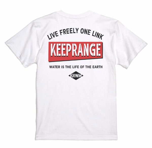 WATER IS THE LIFE OF THE EARTH S/S T-shirt 【KT224_012】